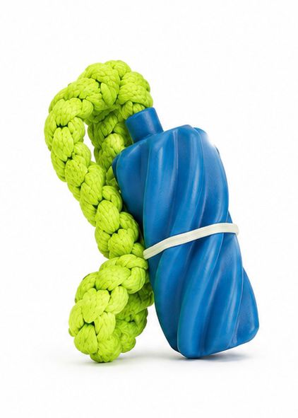 Accessories orgo DOG Latex stick with elastic rope