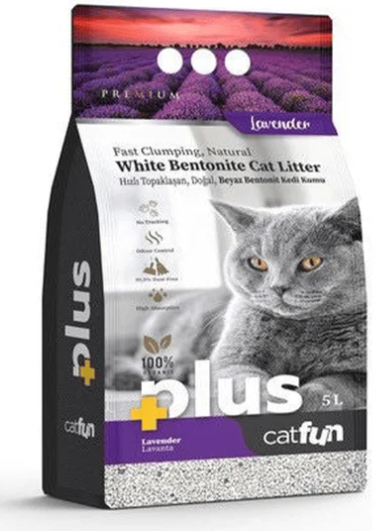 Cat litter Cat Fun CAT White cat litter Lavender 5 L