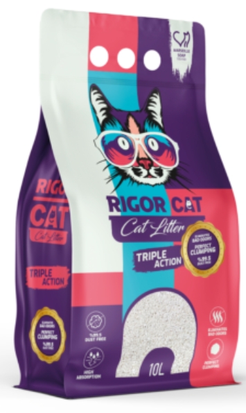 Cat litter Rigor CAT White Cat Litter Marseille Soap 10 L