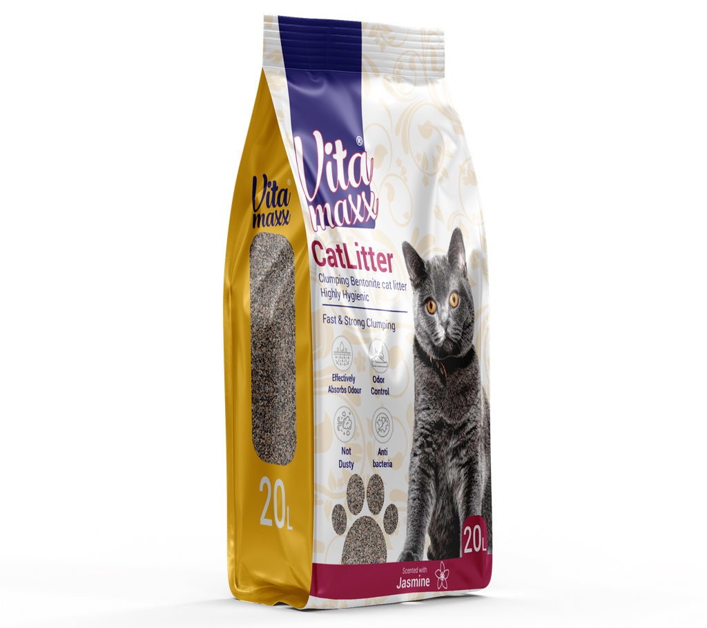 Cat litter Vita maxx CAT Brown Sand Clumping 20 L Jasmine