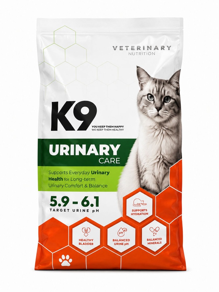 K9 - Dry Food - Urinary Care for Adult cat - 10 KG