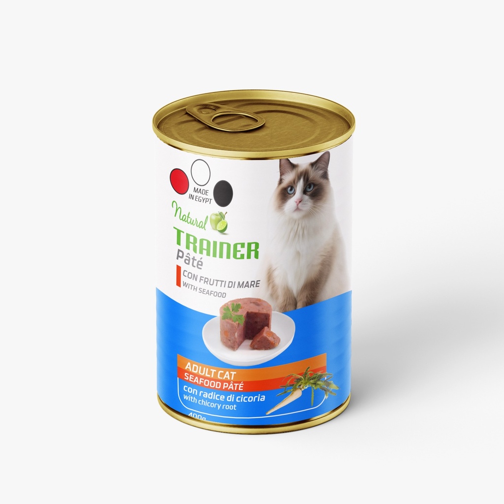 Wet Food Trainer cat  can food seafood 400 gm