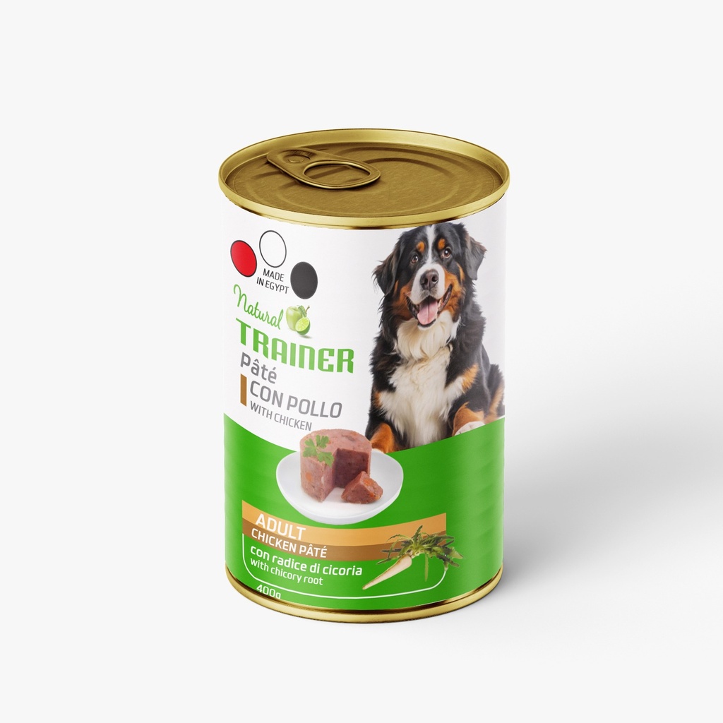 Wet Food Trainer dog  can food chicken 400 gm