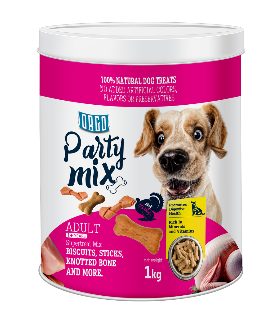 biscuits orgo DOG partly mix Turkey 1 kg