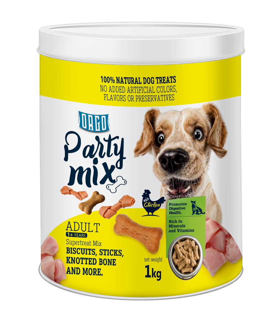 biscuits orgo DOG partly mix chicken 1 kg