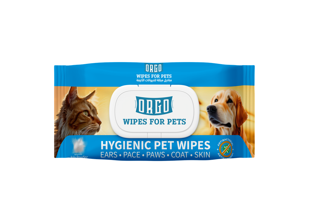 cosmatics orgo CAT Wipes For Pets Baby Powder