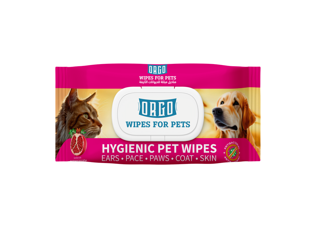 cosmatics orgo CAT Wipes For Pets Pomegranate