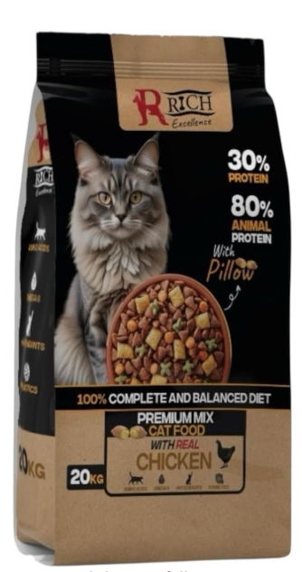 dry food Rich cat   Adult Excellence  20 kg Mix