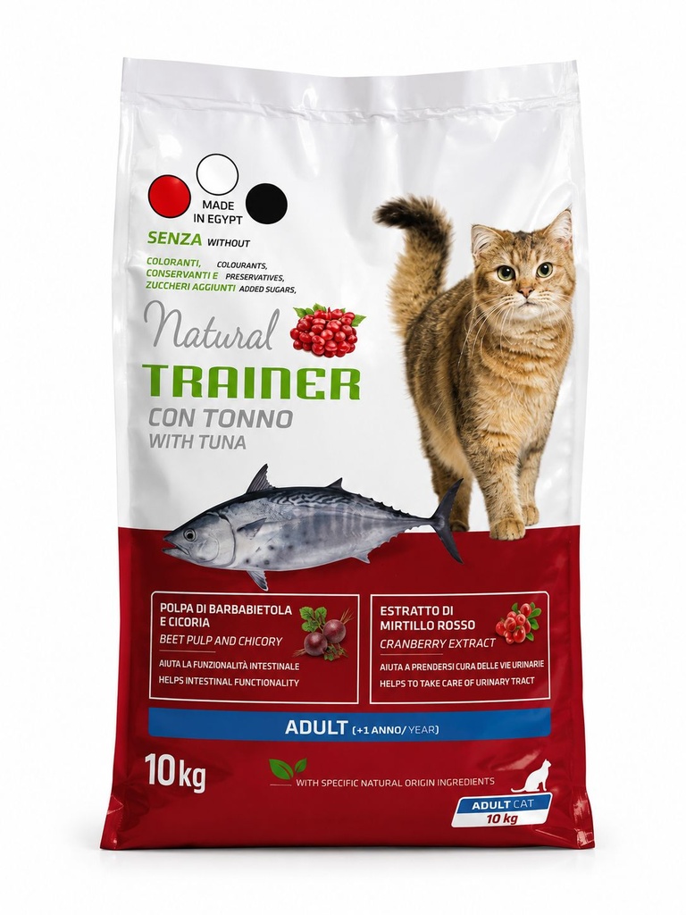 dry food Trainer cat  Adult con tonno 10 kg