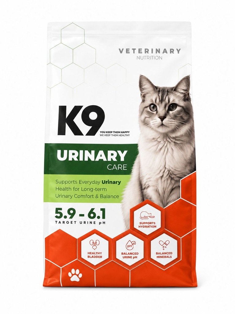 dry food k9 cat  URINARY Care 2 Kg