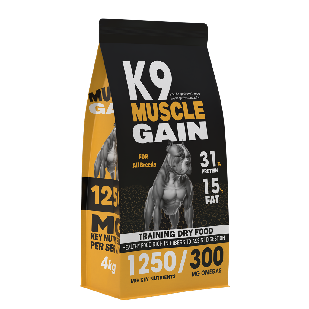 dry food k9 dog  Muscle Gain Adult 4 kg