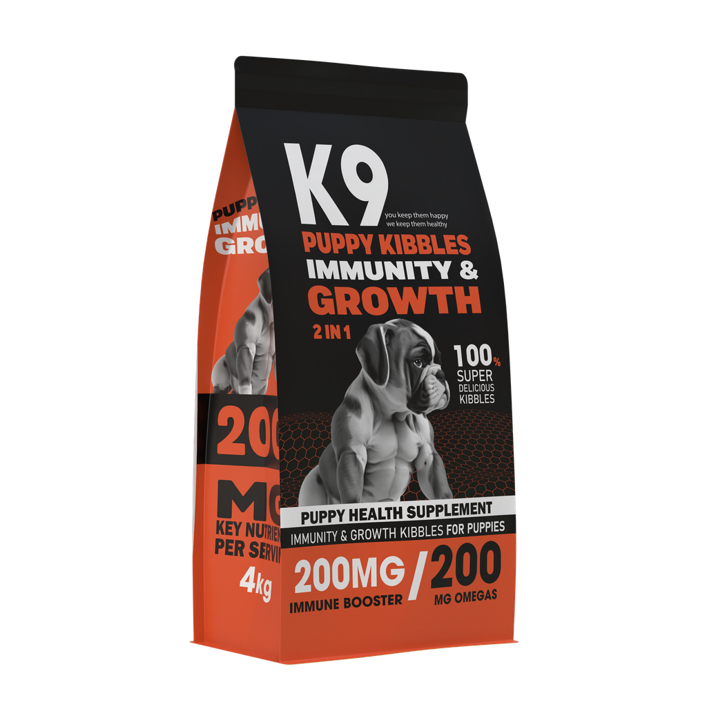 dry food k9 dog  Puppy Kibbles IMMUNTY & GROWTH 4 kg