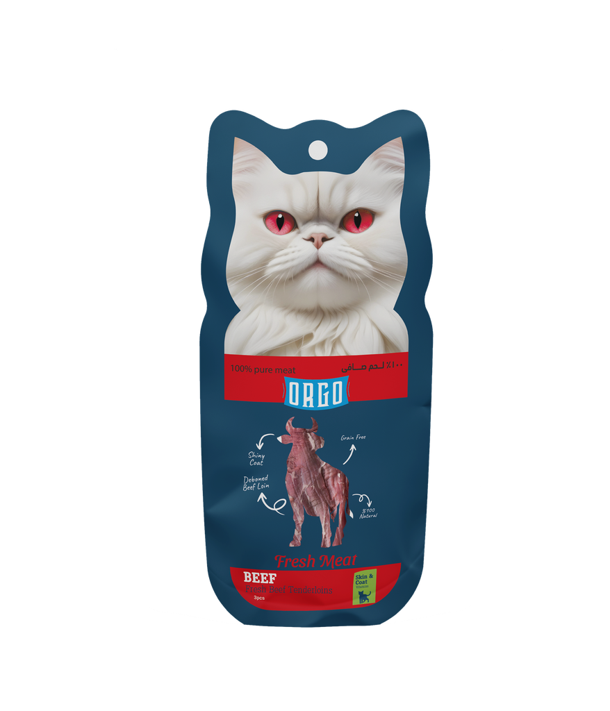 treats orgo DOG Freh Meat - Beef - 3Pcs
