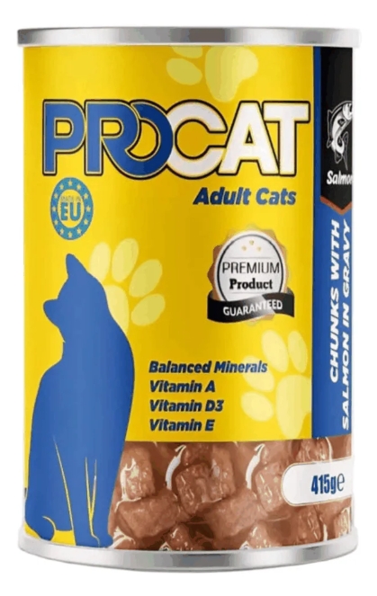Procat - Can 415 gm - Adult Cats - Salmon