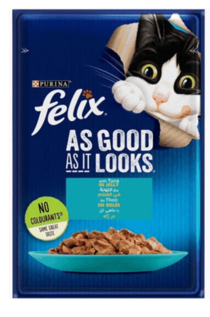 Purina - Felix - For Adult Cats - Pouch 85 gm - With Tuna