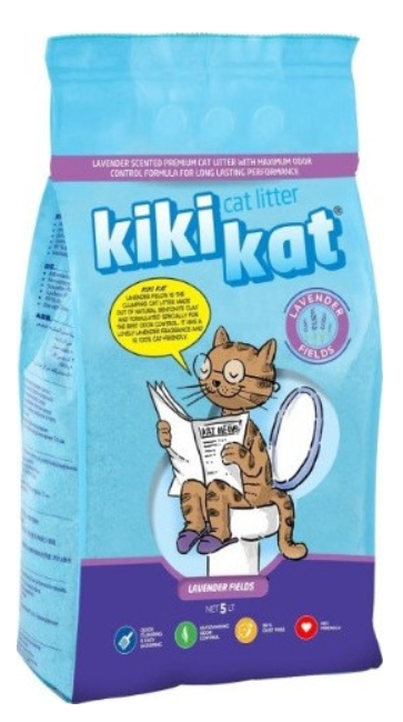 KiKi Kat - Cat Litter - Lavender - 5 L