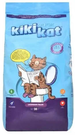 [8000074] KiKi Kat - Cat Litter - Lavender - 20 L