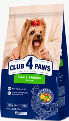 Club 4 Paws - Dry Food - For Dogs Smaal Breeds - 900 gm - Chicken