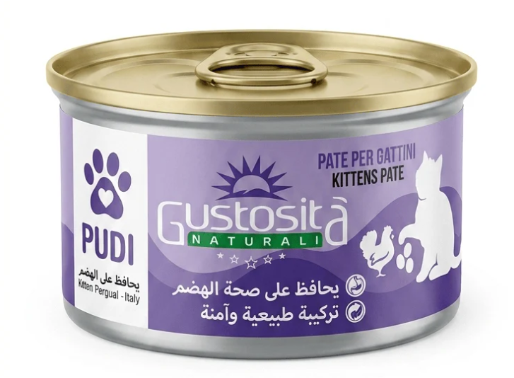 Gustosita - Can 85 gm - For Kitten - Chicken & Eggs