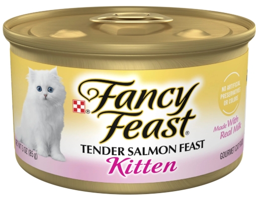 Purina - Fancy Feast - Can 85 gm - For Kitten - Salmon