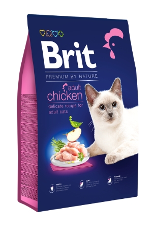 Brit - Dry Food - For Dult Cats - 8 kg - Chicken