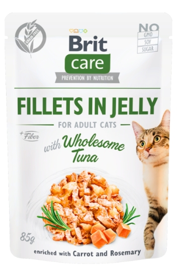 Brit Care - Cats Food - Pouch 85 gm - Wholesome Tuna