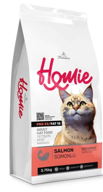 Homie - Dry Food - Super Premium - For Adult Cats - 3.75 kg - Salmon