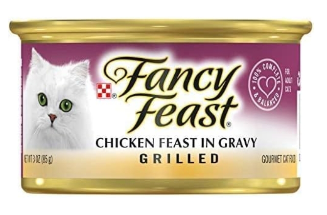 Purina - Fancy Feast - Can 85 gm - For Adult Cats - Chicken