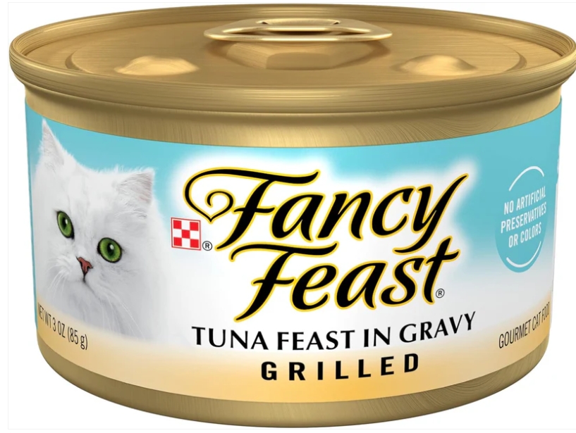 Purina - Fancy Feast - Can 85 gm - For Adult Cats - Tuna