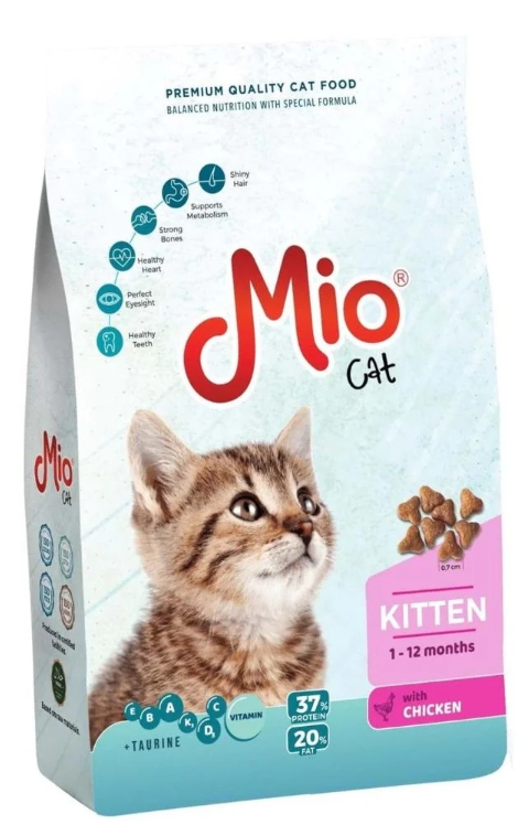 Mio - Dry Food - For Kitten Cats - 15 kg - Chicken