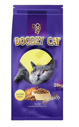 Doodzy - Dry Food - For Adult Cats - 20 kg - Chicken