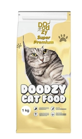 Doodzy - Dry Food - For Adult Cats - 1 kg - Super Premium