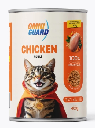 Omni Guard - Can 400 gm - Adult Cats - Chicken