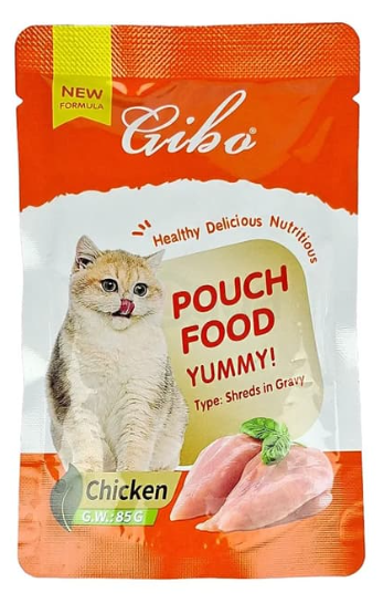 gibo - Cat Treat - Pouch 85 gm - Chicken