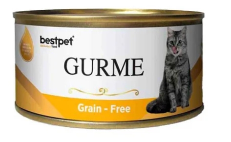 Bestpet Gurme - Can 100 gm - For Cats - Chicken