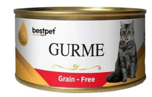 Bestpet Gurme - Can 100 gm - For Cats - Beef