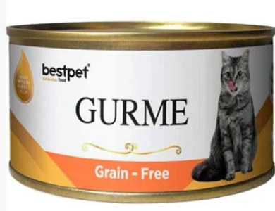 Bestpet Gurme - Can 100 gm - For Cats - Salmon