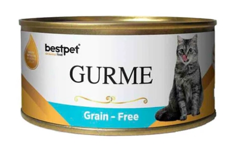 Bestpet Gurme - Can 100 gm - For Cats - Tuna