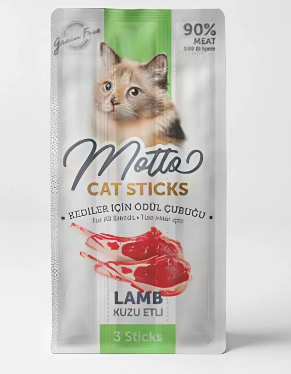 Motto - Cat Sticks - 5 gm - 3 Pcs - Lamb