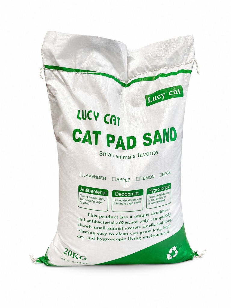[8000352] Lucy Cat - Cat Litter - 20 Kg - Apple