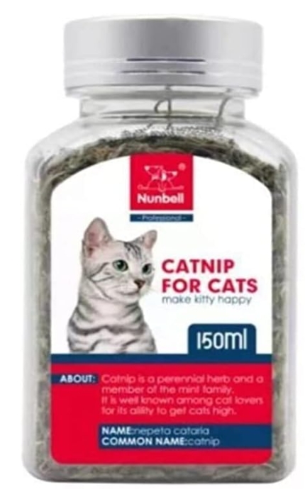 Nunbell - Catnip - For Cats - 150 Ml
