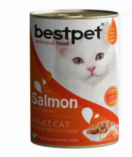 Bestpet - Can 400 gm - Adult Cats - Salmon