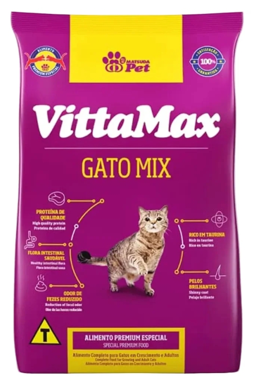 VittaMax - Dry Food - For Cats - 25 kg - Gato Mix