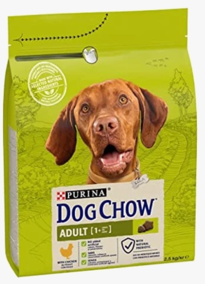 Purina - Dog Chow - Dry Food - Adult Dogs - 2.5 kg - chicken