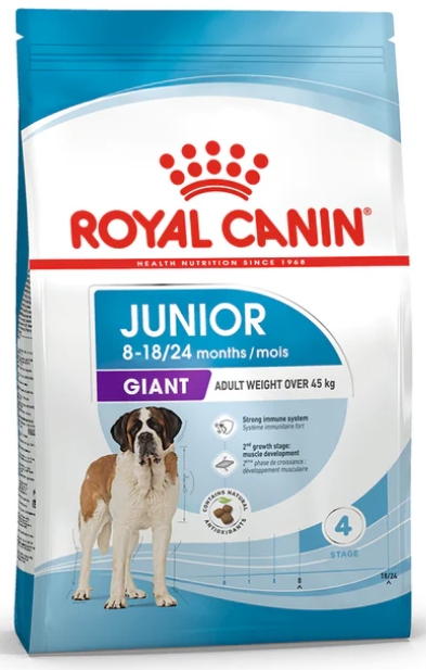 Royal Canin - Dry Food - Giant Junior Dogs - 15 KG