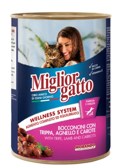 Miglior Gatto - Can 400 gm - For Adult Cats - Lamb