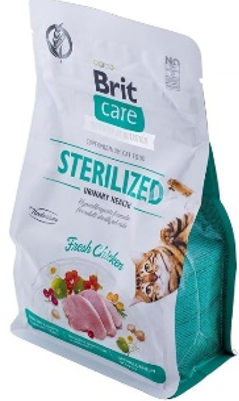 Brit - Dry Food - For Cats - 400 gm - Sterilized - Urinary - Chicken