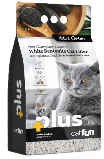 Plus - Cat Fun - Cat Litter - 5 L - Active Carbon