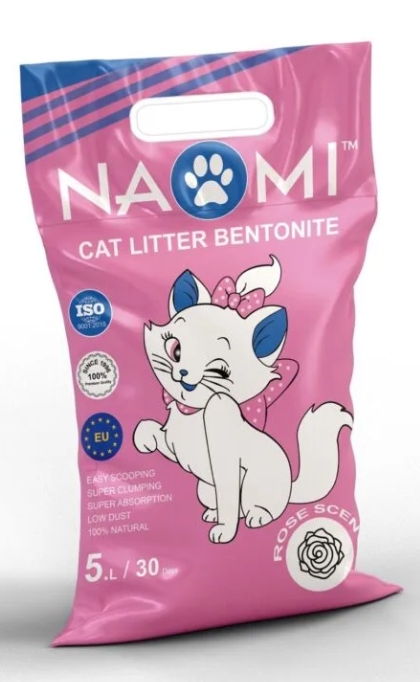 Naomi - Cat Litter - Rose - 5 L