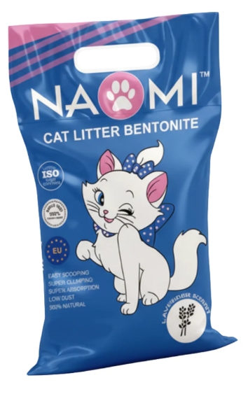 Naomi - Cat Litter - Lavender - 10 L